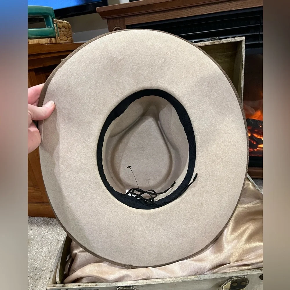 Olive and Pique Bellamy Wool Rancher Hat MSRP $169 - Picture 7 of 13